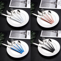 Lot de Couverts en Acier Inoxydable Argenté pour Restaurant – Offre Spéciale Couteaux, Cuillères, Fourchettes – Vaisselle Complète pour Dîner