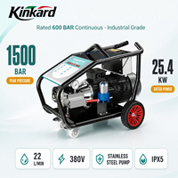 Machine de nettoyage à jet d'eau haute pression industrielle 15000 PSI, pompe en acier inoxydable, équipement de déboucheur de canalisations pour le lavage des tuyaux d'évacuation
