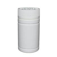 Bouteille pharmaceutique en HDPE blanc de 120ml | Bouchon résistant aux enfants (CRC) pour pilule de médecine orale solide | Couleurs personnalisées disponibles