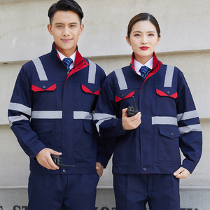 Conjunto de ropa de trabajo de seguridad para hombres y mujeres, traje reflectante antillama, Impresión de soldadura de seguridad, venta al por mayor, gran oferta - Product Image 5