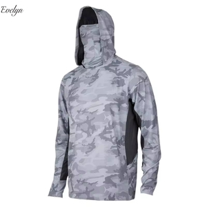 EVELYN Summer Fishing Wear-Quick-Drying Breathable <strong>Jersey</strong> with UPF50 Waterproof <strong>Sun</strong> Protection Clothing OEM/ODM
