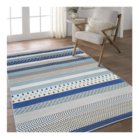 Tapis imprimé 3d de tapis de conception moderne de polyester Anti Alip pour le salon
