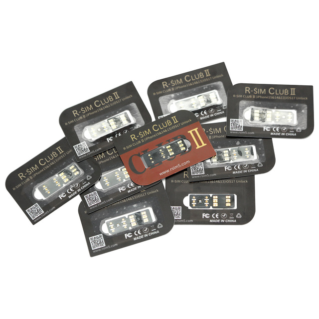 Rsim Club 2 Unlocking Card for IPhone6-15promax Compatible with IOS 26 Version Mobile Phone Accessory R Sim Club 2