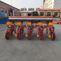 Zaaimachine En Kunstmestmachine Maïs Aanplant Landbouw Voor Lopende Tractor Maïs Zaaimachine