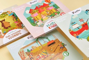 Puzzle magnétique en bois pour enfants, jouet éducatif pour bricolage, Puzzle, bricolage - Product Image 2