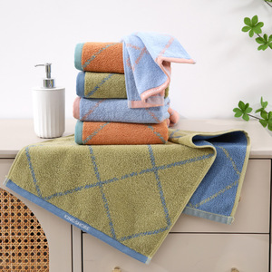 Pure Cotton <b>Face</b> Towel Soft and Absorbent for Men and Women Wholesale for Home Gym Shower Use Blank Pattern Woven Technics - Product Image 5