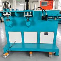 Machine à sertir les anneaux de fût en acier inoxydable pour la ventilation des conduites CVC