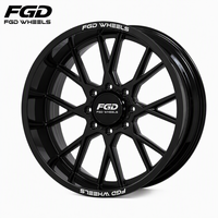 Jantes forgées H-Spoke de qualité supérieure de 22, 26 et 28 pouces, 8*170, 24*14, en alliage forgé pour Silverado/Sierra 2500/3500 HD tout-terrain