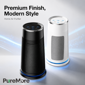 Purificatore d'Aria Intelligente con Filtro HEPA e Funzione <span class=keywords><strong>UV</strong></span>, 3 Velocità, Design Portatile per Casa, Ufficio e Camera da Letto - Product Image 1