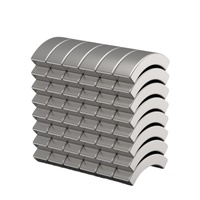 Aimant permanent en néodyme Yong King, assemblage de rotor magnétique en arc, grade N35, résistant aux hautes températures, argenté, diamètre 33 mm, directement de l'usine