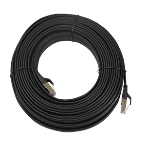 Bochara chapado en oro plano Cat8 Ethernet Rj45 <span class=keywords><strong>Cable</strong></span> macho <span class=keywords><strong>a</strong></span> macho multiblindado <span class=keywords><strong>para</strong></span> módem enrutador red LAN 5m 10m 15M 20m - Product Image 4