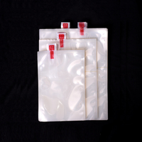 Sac gonflable transparent en plastique pour le transport d'oxygène pour poissons vivants, réutilisable, pour l'aquaculture et la vente de fruits de mer en gros