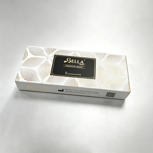 Boîte cadeau rigide haut de gamme avec logo personnalisé, estampage à chaud or, pelliculage mat, insert en EVA, pour coffret cosmétique, sérum de mésothérapie, beauté - Product Image 3