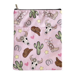 Custom Print Book Protector Manga Capa de Livro com Bolso Frontal Portátil Zipper <span class=keywords><strong>Kindle</strong></span> Pouch Presente para o Amante do Livro - Product Image 6