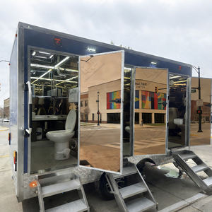 Baño Portátil Ecológico y Duradero, Inodoros Móviles, Sistema de Saneamiento para Exteriores para Uso Público a Gran Escala - Product Image 1