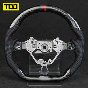 Volante de Fibra de Carbono Real TDD Compatible con Toyota 86 AT86 GR86 Subaru BRZ AE86 2012-2016 - Product Image 4