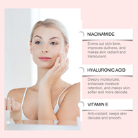 Productos de Cuidado de la Piel Personalizados, Niacinamida Blanqueadora, Vitamina C Antienvejecimiento, Vitamina E, Ácido Hialurónico, Suero Facial Hidratante Antiacné