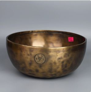 Bol chantant pleine lune-Série de guérison-Bol de <span class=keywords><strong>chant</strong></span> fait main à énergie tibétaine Bol de musique bouddhiste Style classique - Product Image 2