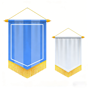 ธงซาตินแบบ Dovetail (โพลีเอสเตอร์กันน้ำ เป็นมิตรกับสิ่งแวดล้อม พิมพ์ลายดิจิทัล ไม่มีเสาธง) แบบกำหนดเองได้ หลายแบบ สำหรับฟุตบอล - Product Image 5