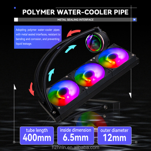 พัดลมระบายความร้อนด้วยน้ำสำหรับซีพียู Linengcooling ขนาด 360 มม. แบบเงียบพร้อมไฟ ARGB รองรับ AM5 AM4 LGA 1851 1700 สำหรับพีซีเกมมิ่ง ประสิทธิภาพสูง พร้อมไฟ RGB LED - Product Image 1