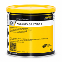 Kluberalfa GR Y VAC 1 PFPE PTFE Vacuum Grease NLGI 1 Pelumas Suhu Tinggi dengan Evaporasi Rendah untuk Peralatan Vakum 1kg