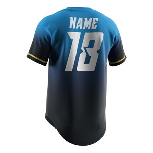 Heren Honkbal Jersey Vocht Wicking Atletische Fit Soft Touch Rekbaar Ontwerp Voor Training En Competitie - Product Image 2