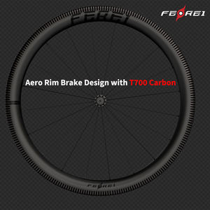 Jeu de roues en carbone 700c personnalisé en usine T800 T1000 UD Mat pour vélo de route, profondeur <span class=keywords><strong>28mm</strong></span>, compatible frein à <span class=keywords><strong>disque</strong></span> et frein à jante - Product Image 4