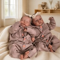 Poupée Reborn réaliste de 20 pouces en vinyle souple, jouet pour enfants, cadeau, vente en gros, personnalisable