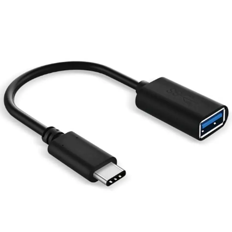 Cabo adaptador Otg pvc usb3.0 fêmea para tipo c cabo fêmea 5Gbps otg cabo para MacBook Pro/Air 2020 2018 iPad Pro 2020