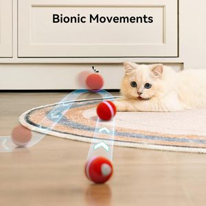 Per Cheerble palla di gatto giocattolo interattivo malvagio palla M3 automatico movimento intelligente Anti-depressione Pet giocattolo con la luce reso durevole - Product Image 6