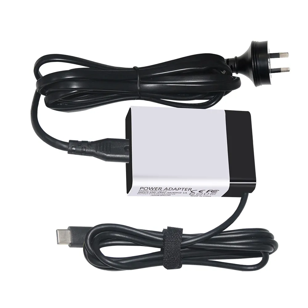 9v Adapter 5v 3a Au Plug 12v Power Usb-c 65w Pd Saa Approved Wall Qc 3.0 C Usb Charger 60w