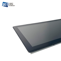 18.5 "PCAP ELO 1940L Compatible 4mm épaisseur de verre avant LCD moniteurs LCD à écran tactile à cadre ouvert avec VGA DVI pour industriel