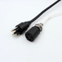 Conector subacuático circular BH4M/F MCIL4M/F puede reemplazar al conector de cable de goma para aguas profundas SUBCONN de 7000 metros a prueba de agua.