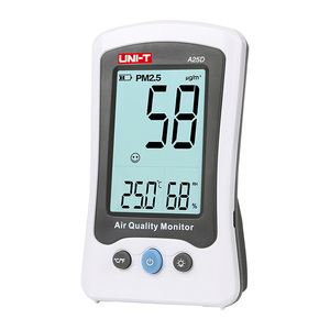 เครื่องตรวจวัดคุณภาพอากาศ PM2.5 รุ่น UNI-T A25 ซีรีส์ดั้งเดิม ใช้สำหรับตรวจวัดความเข้มข้นของ PM2.5 - Product Image 1
