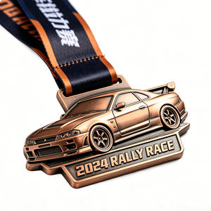 Medallas Deportivas Personalizadas de Aleación de Zinc con Grabado y Impresión Tipográfica, Lavables y en Color, Venta al Por Mayor y Envío Directo - Product Image 3