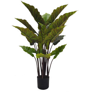 Plantas artificiales árbol decoración del hogar plástico bonsái planta árbol decoración artificial Taro - Product Image 1