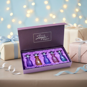Set de Perfumes Miss Saigon Elegance en Tamaño Viaje (5 x 15ml), Marca Vietnamita Premiada, Venta al Por Mayor para Distribuidores - Product Image 4