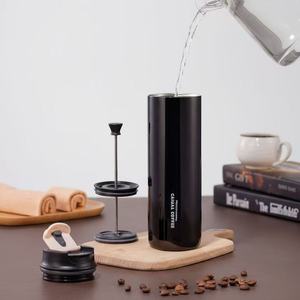 PINKAH - Termo de Viaje Personalizado de Acero Inoxidable de Doble Pared con Aislamiento al Vacío, 470 ml/16 oz, Taza para Café Espresso, Botella, Termo para Llevar - Product Image 1