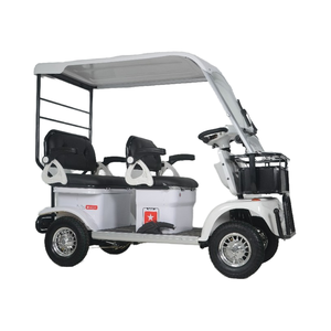 Prix de gros d'usine Nouvelle arrivée 4 roues mobilité Scooter électrique loisirs quadricycle électrique <span class=keywords><strong>Quad</strong></span> Bike avec toit - Product Image 2