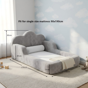 Divano Letto Montessori in Schiuma Senza Struttura per Bambini, Singolo, Basso, per Camera da Letto, Produzione OEM ODM - Product Image 5