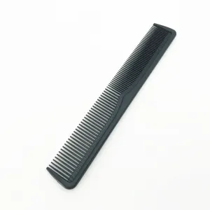 Wholesale Salon Hairdressing Hair Extension Comb ABS Hair Detangler Tangle Knot Bristle Hair Detangling Brush Soft Black Laser