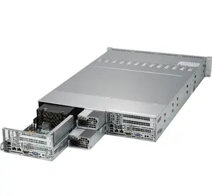SYS-2029TP-HTR Servidor Supermicro Subsistema do servidor de alto desempenho sem memória CPU, disco rígido, placa gráfica GPU