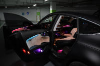 Éclairage LED intérieur amélioré ZX OEM pour Audi A7 C7 modèles 2011-2018, éclairage ambiant Symphony 64 couleurs, accessoires de garniture 12V