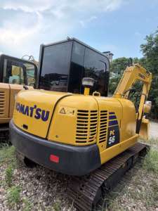 Vente Flash : Excavatrice Compacte Komatsu PC56 d'Occasion, Bien Entretenue, Petite Pelle Fiable pour le Marché Mondial - Product Image 1