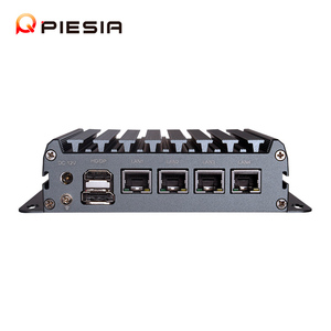 Piesia N100 N300 N305 Công Nghiệp Không Quạt <span class=keywords><strong>Mini</strong></span> Máy Tính Để <span class=keywords><strong>B</strong></span>àn Máy Tính Ddr5 16GB 5 * RS232 Tpm2.0 M.2 4 Poe Lan Tường Lửa Router <span class=keywords><strong>Mini</strong></span> PC - Product Image 4