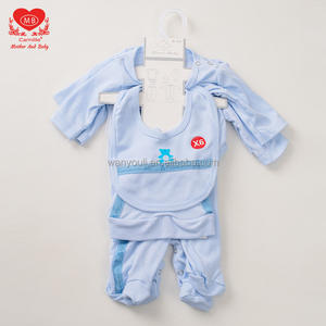 Vendita calda Set di sei pezzi Unisex puro <span class=keywords><strong>cotone</strong></span> congiunta tutina <span class=keywords><strong>neonato</strong></span> lavorato a maglia con motivo animale - Product Image 3