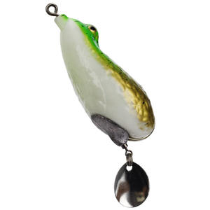 Topwater Sapo Isca Pesca 15g 6cm Silicone Snakehead Sapo Isca De Pesca Soft <span class=keywords><strong>Lures</strong></span> - Product Image 5