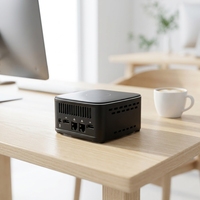 Mini PC Intel Core de 12.ª Generación I5 1235U, 4K HD-MI Tipo-C, Tres Pantallas, Doble Lan, Win10, Win11, Linux, Mini Ordenador Empresarial Nuc