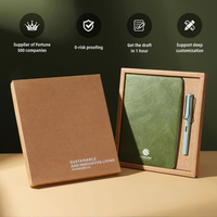 Coffret Cadeau Personnalisé Starlink en Papier Recyclable pour Activités d'Entreprise : Carnets Promotionnels et Ensemble Tasse à Café