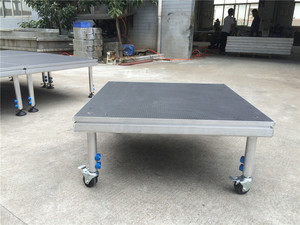 Sử Dụng Di Động Cầm Tay Riser Gấp Chân Cho Tổ Chức Sự Kiện Wedding Party Bằng Gỗ Floor' Bục Quảng Châu Ngoài Sân Khấu Từ Cinow Nhà Máy - Product Image 2